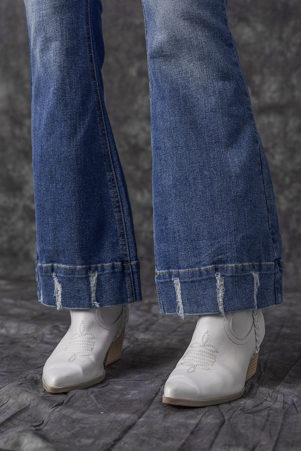 Medium Wash Flare Jeans