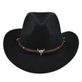 Cowhead Western Cowboy Hat Black M CJ Dropshipping Cowboy Hat