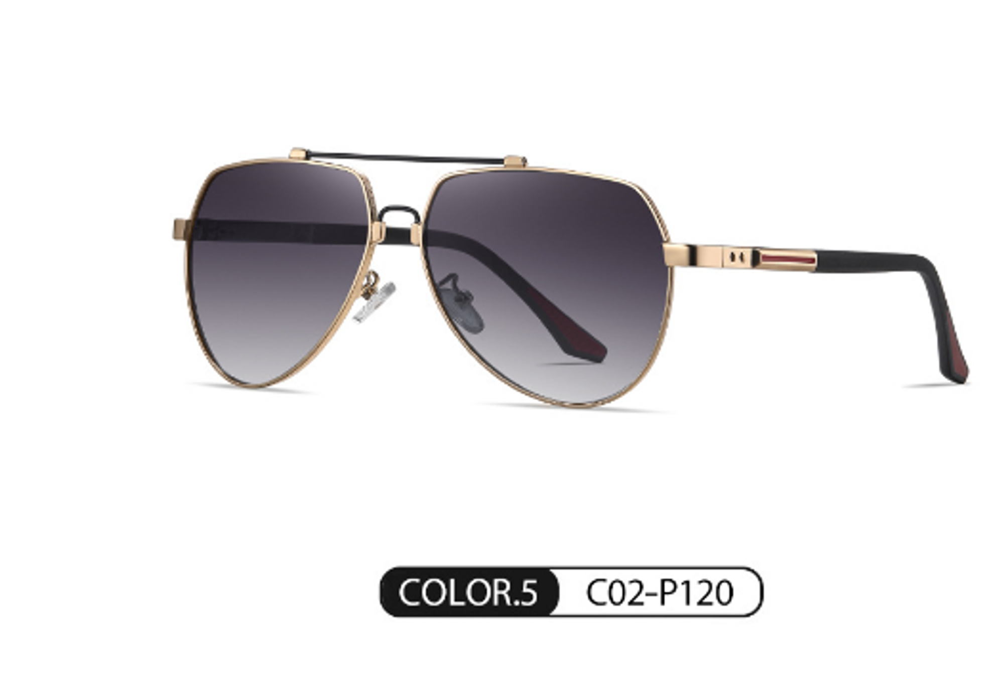 Men's Alloy Sunglasses Polarized Gradient - Bazaare Mart