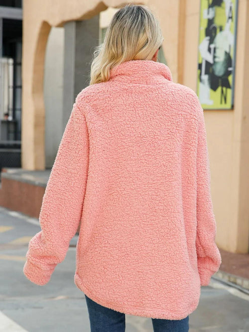 Button Down Collared Coat Bazaare Mart Button Down Collared Coat