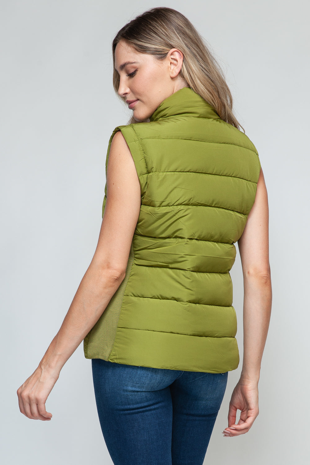 Lime Green Puffer Vest