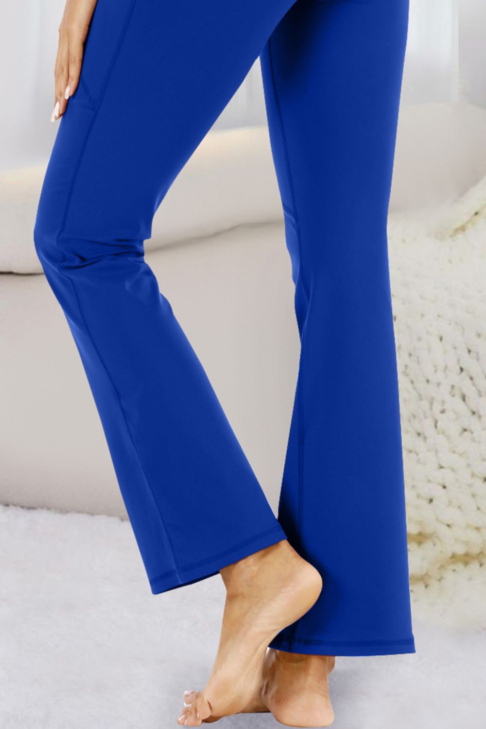 Boot Cut Leggings with Pockets
