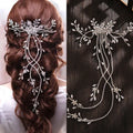 Beaded Floral Bridal Comb Bazaare Mart Hair Accessory