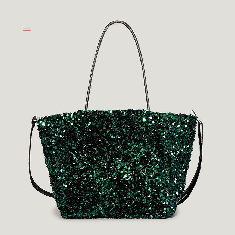 Large Sequin Tote Bag