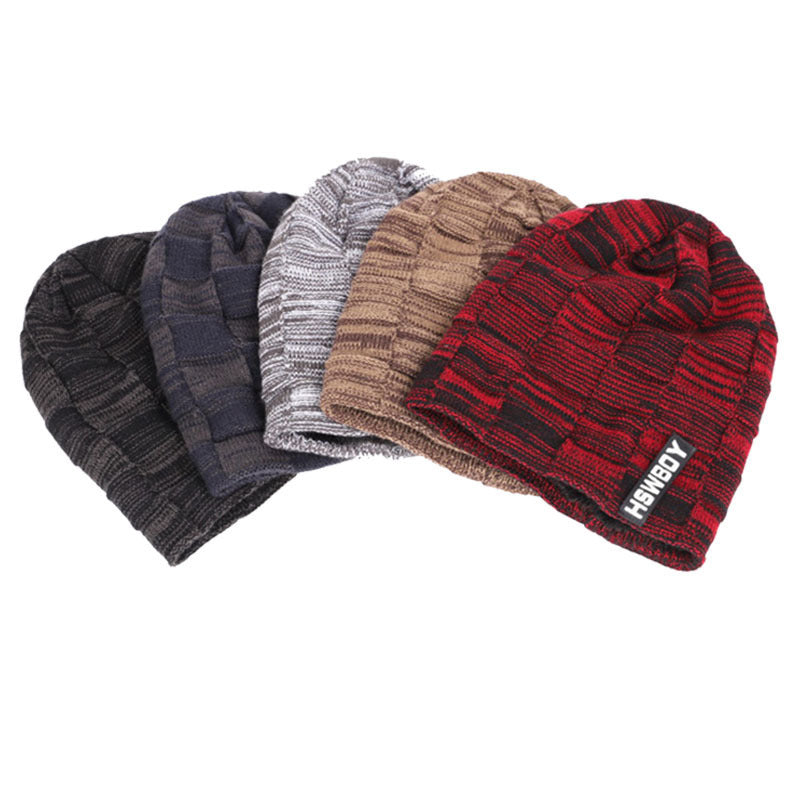 Men's Slouchy Knitted Hat - Bazaare Mart