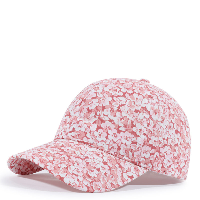 Floral Cotton Cap