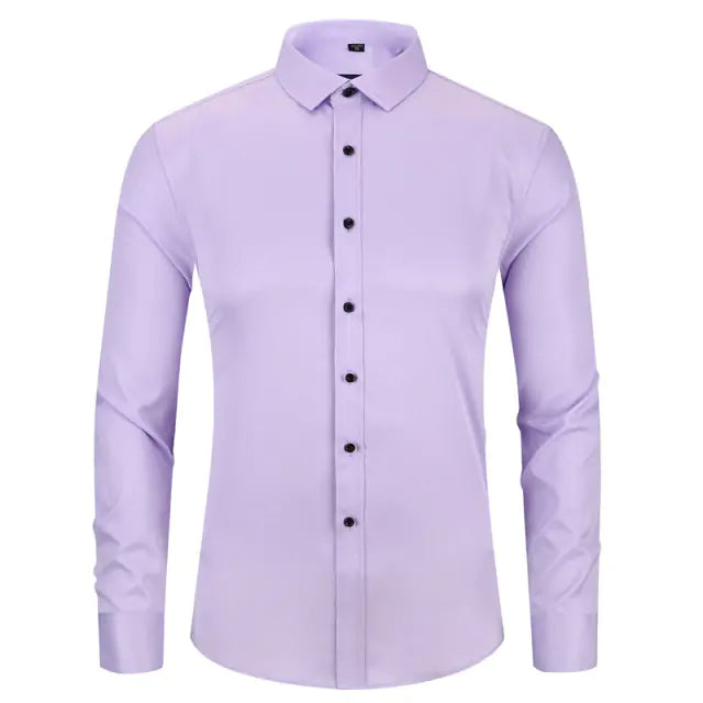 Anti-Wrinkle Men's Long Sleeve Shirt