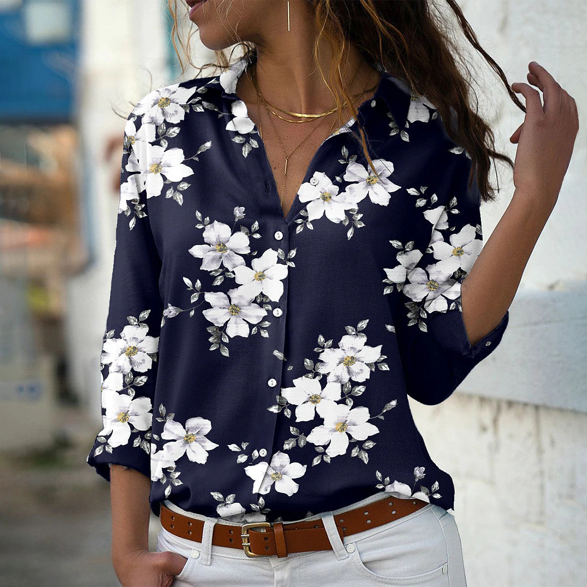Long Sleeve Printed Shirts