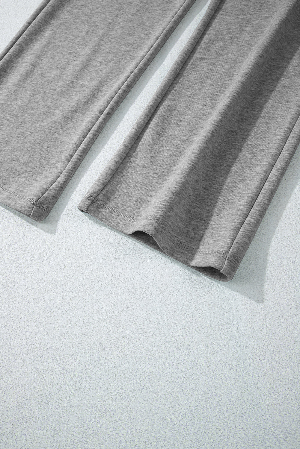 Light Grey Fleece Lined Drawstring Pants