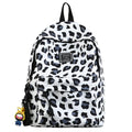 Waterproof Nylon Leopard Backpack Black Bazaare Mart Leopard Backpack