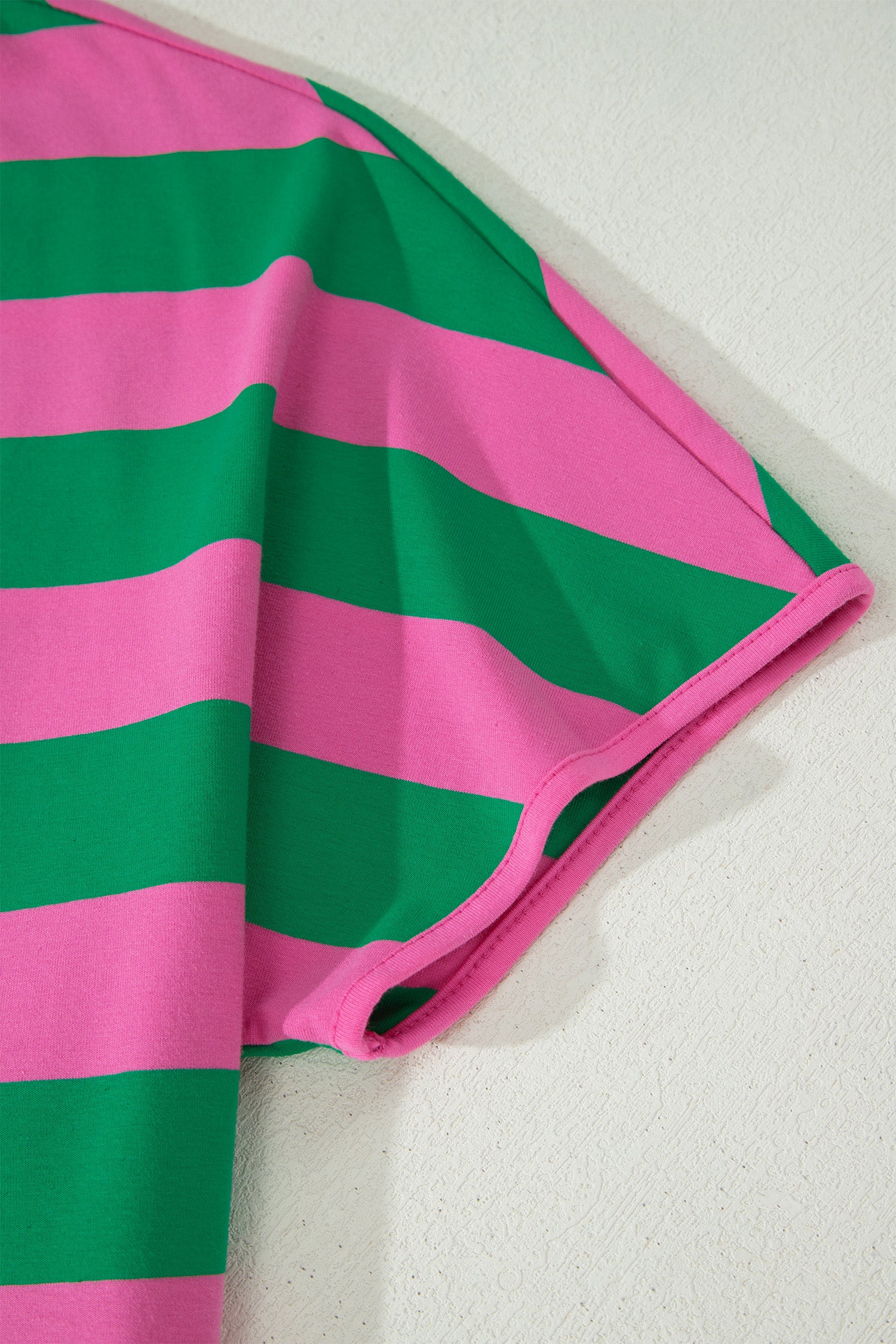 Striped Dolman Tee & Drawstring Skort Set – Women’s Athletic 2-Piece Outfit Dear-Lover Dropshipping Two Piece Sets/Short Sets