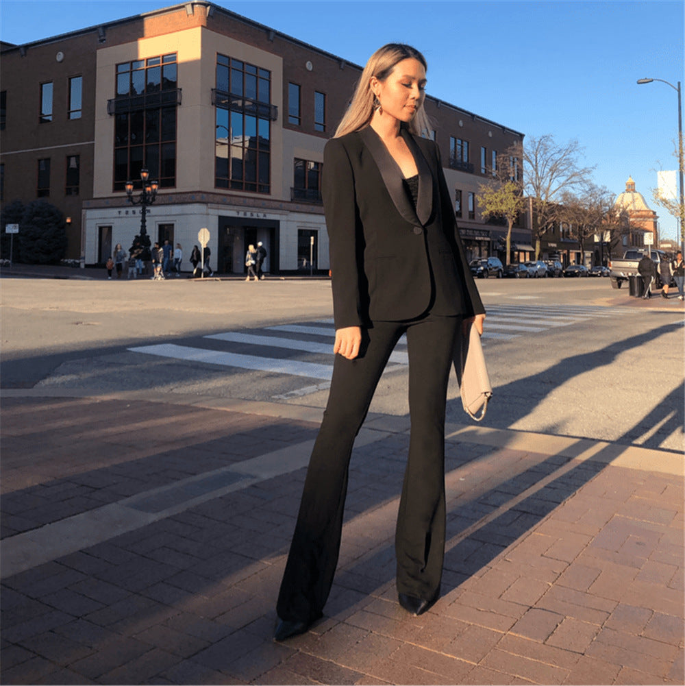 High Waist Flared Pants