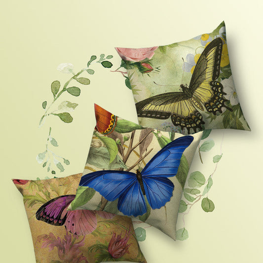 Beautiful Butterfly Accent Pillow Covers