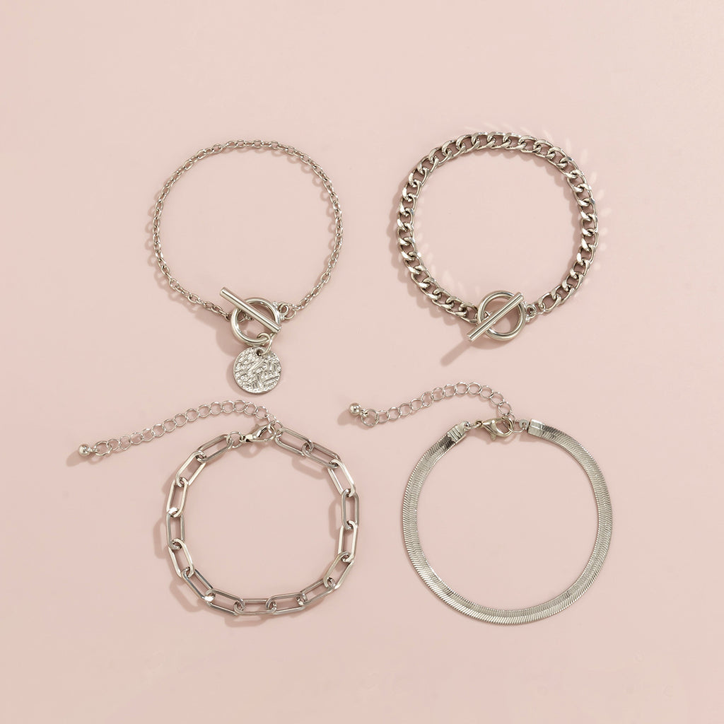 Metal Bracelet Set