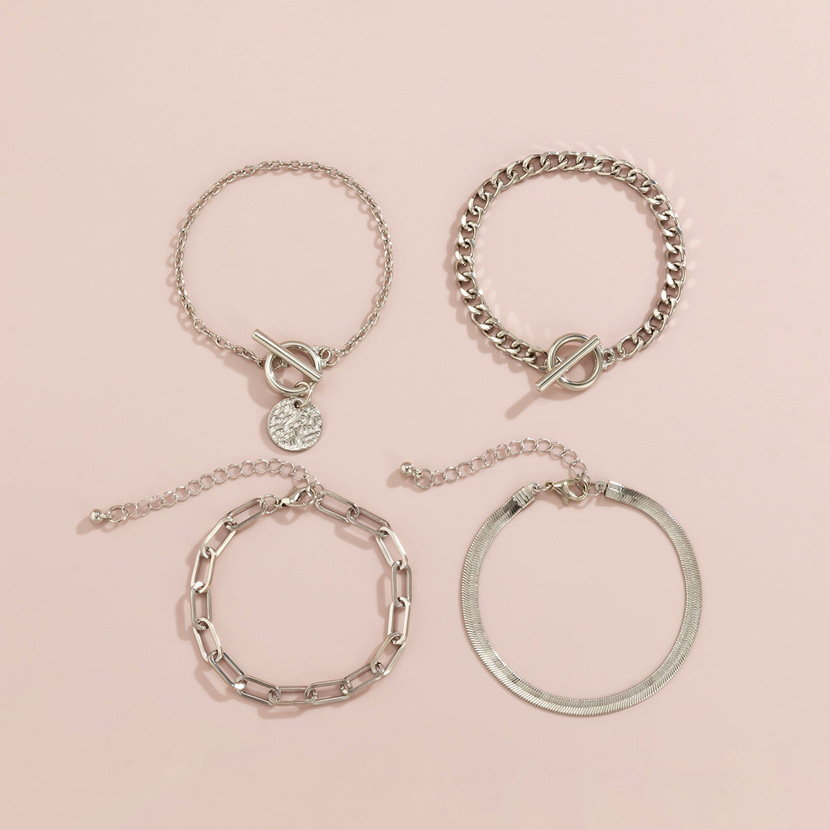Metal Bracelet Set