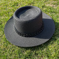 Colorful Chain Straw Hat Black M Bazaare Mart Straw Hat