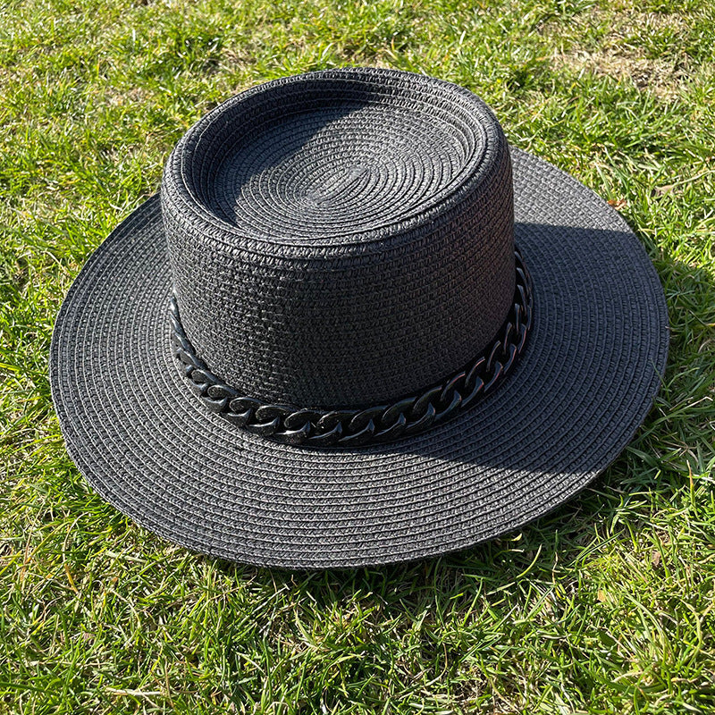 Colorful Chain Straw Hat