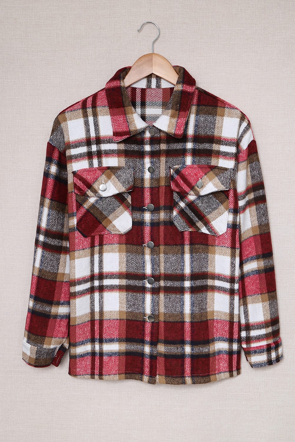 Red Plaid Shacket