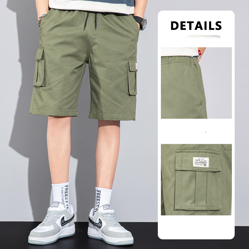 Men's Multi Pocket Cargo Shorts