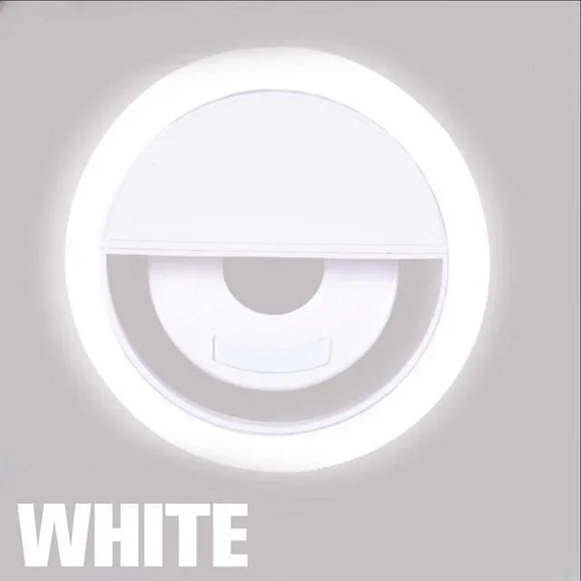 LED Selfie Ring Light White Bazaare Mart