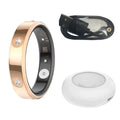 Smart Ring Gold Line charging box charging Bazaare Mart Smart Ring