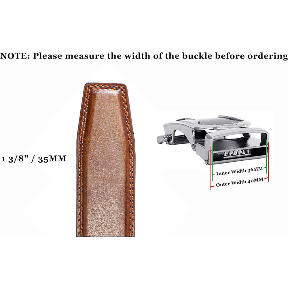 Double-sided Genuine Leather Belt