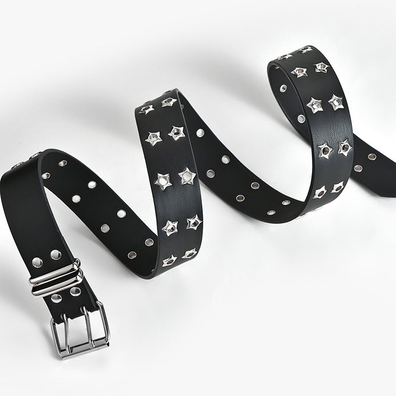 Women's Stars Decorative Double-row Belts