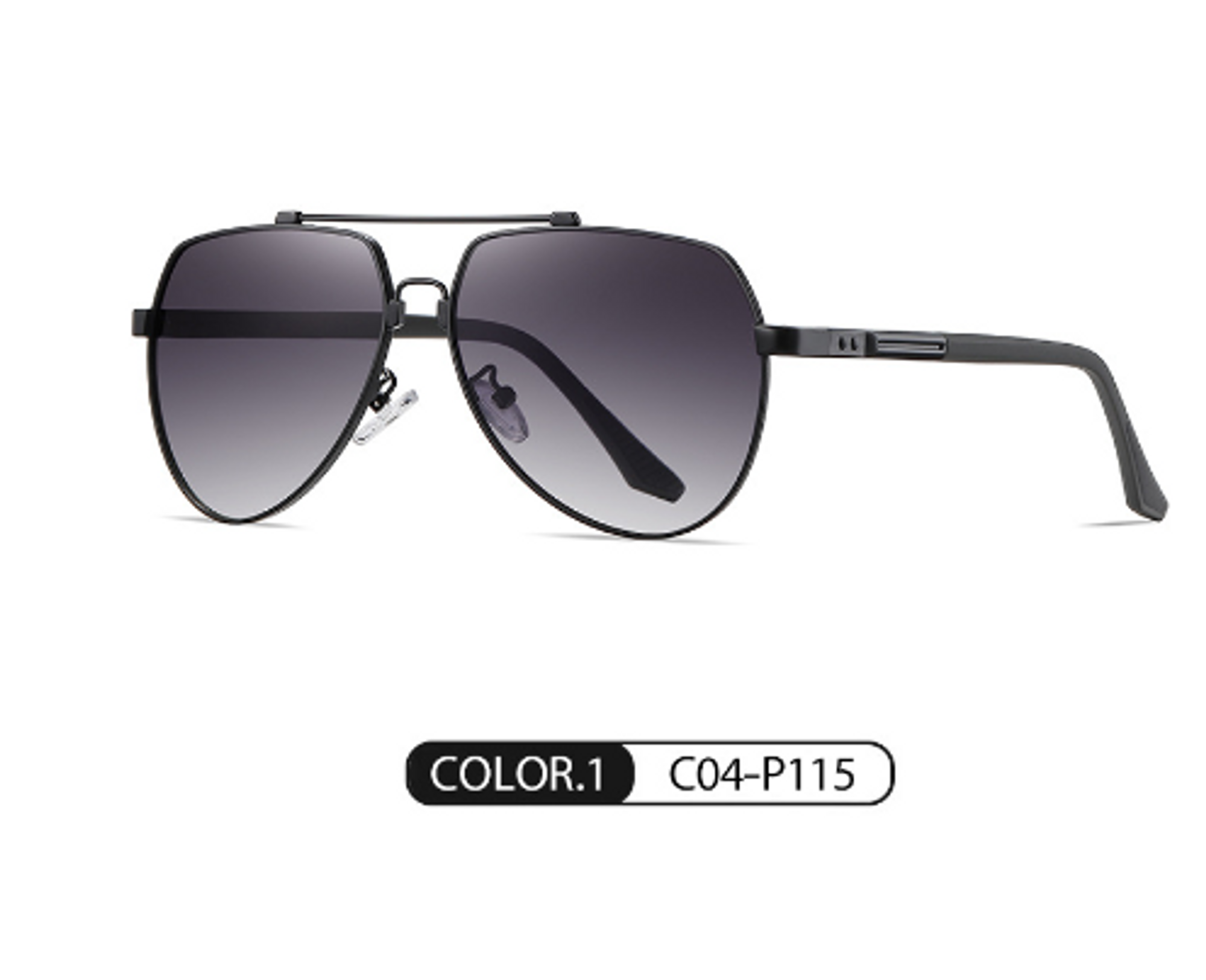 Men's Alloy Sunglasses Polarized Gradient - Bazaare Mart