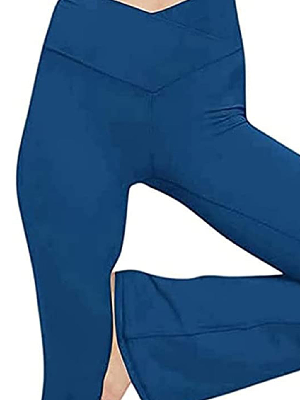 V-Waist Bootcut Long Slacks