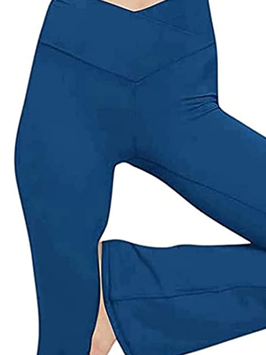 V-Waist Bootcut Long Slacks