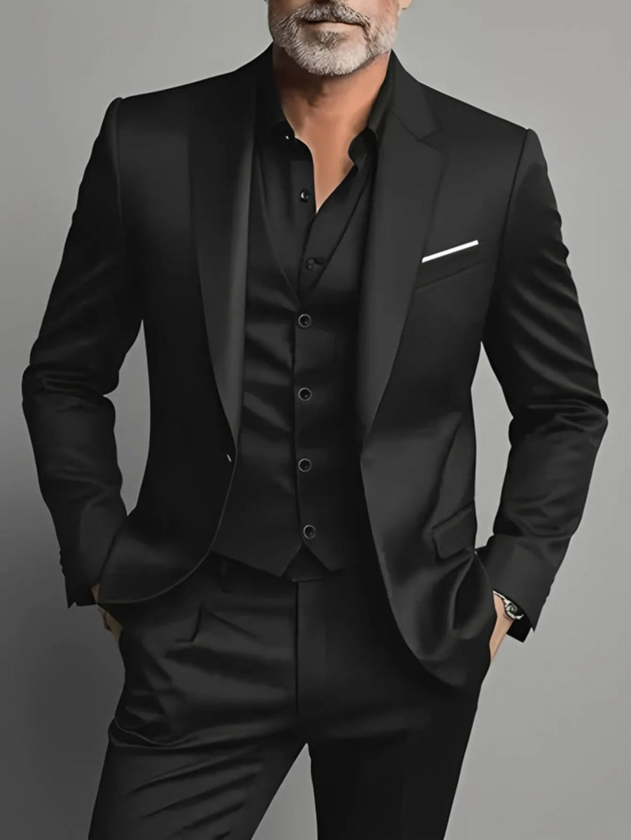 Elegant Men's Slim 3pc. Suit Sets - Bazaare Mart