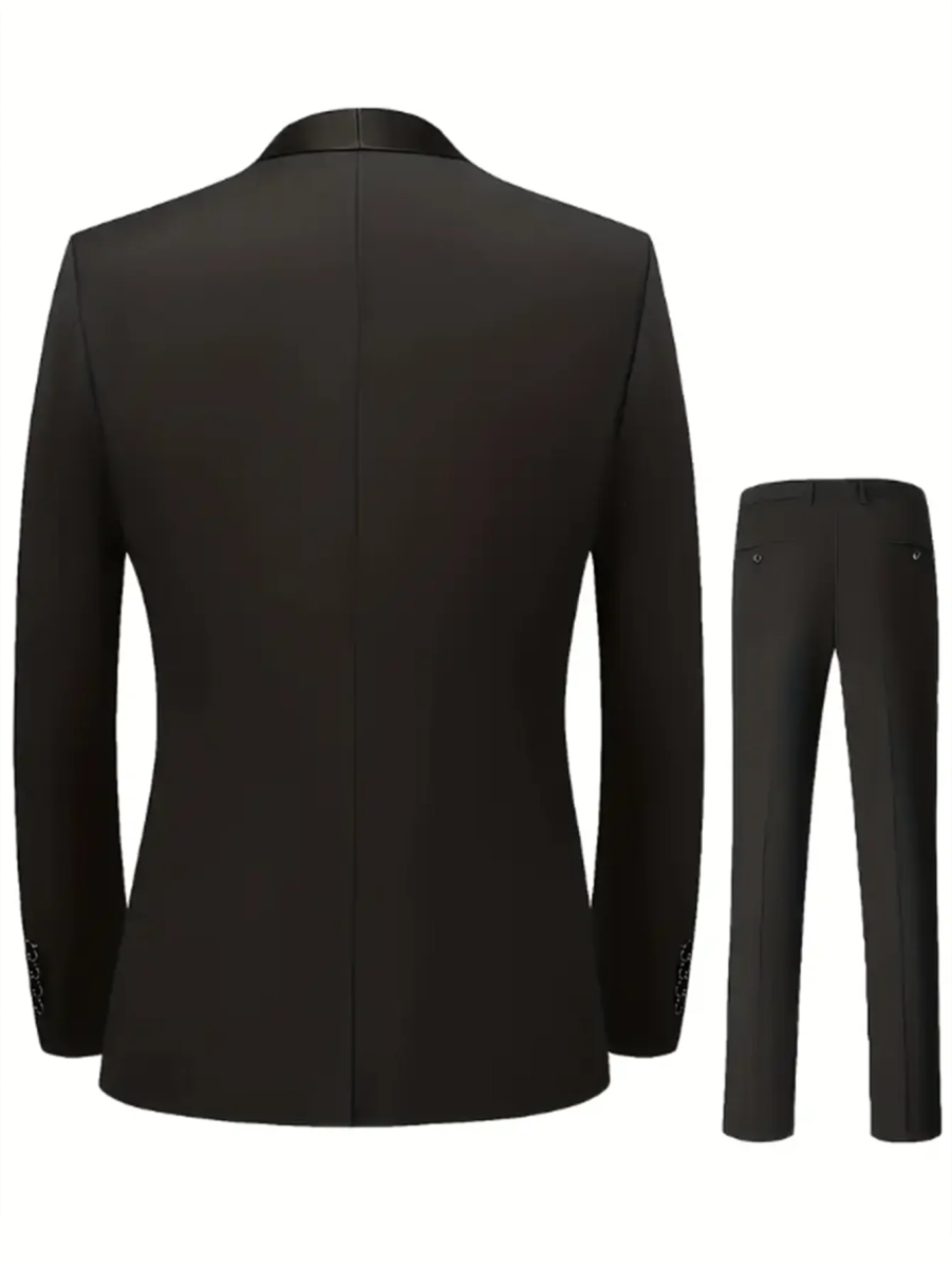 Elegant Men's Slim 3pc. Suit Sets - Bazaare Mart