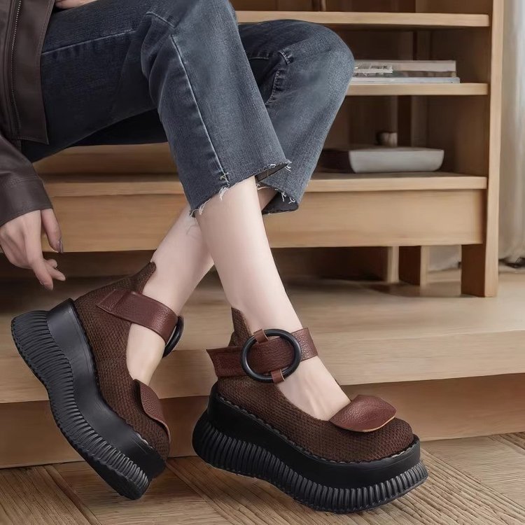 Modern Chunky Mary Janes