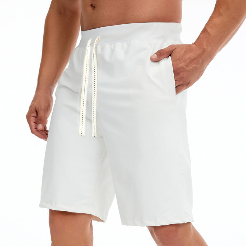 Men's Long Drawstring Shorts