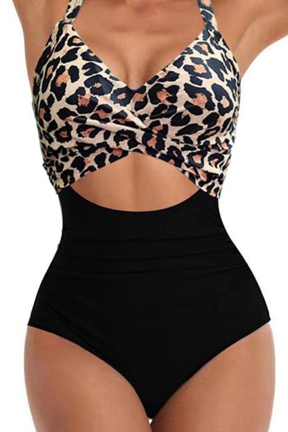 Black Leopard Monokini