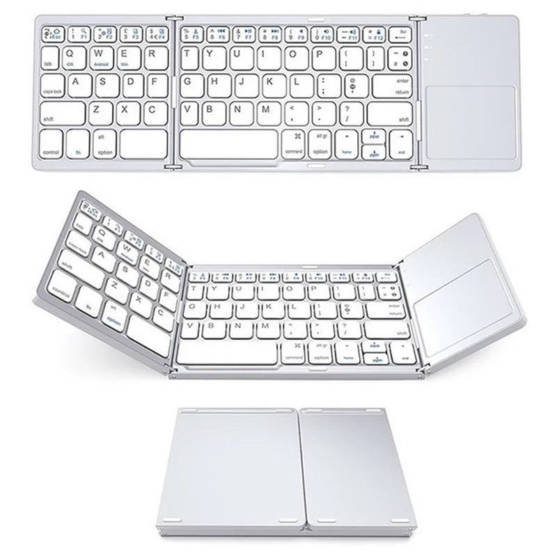 Bluetooth Keyboard With Touchpad - Bazaare Mart