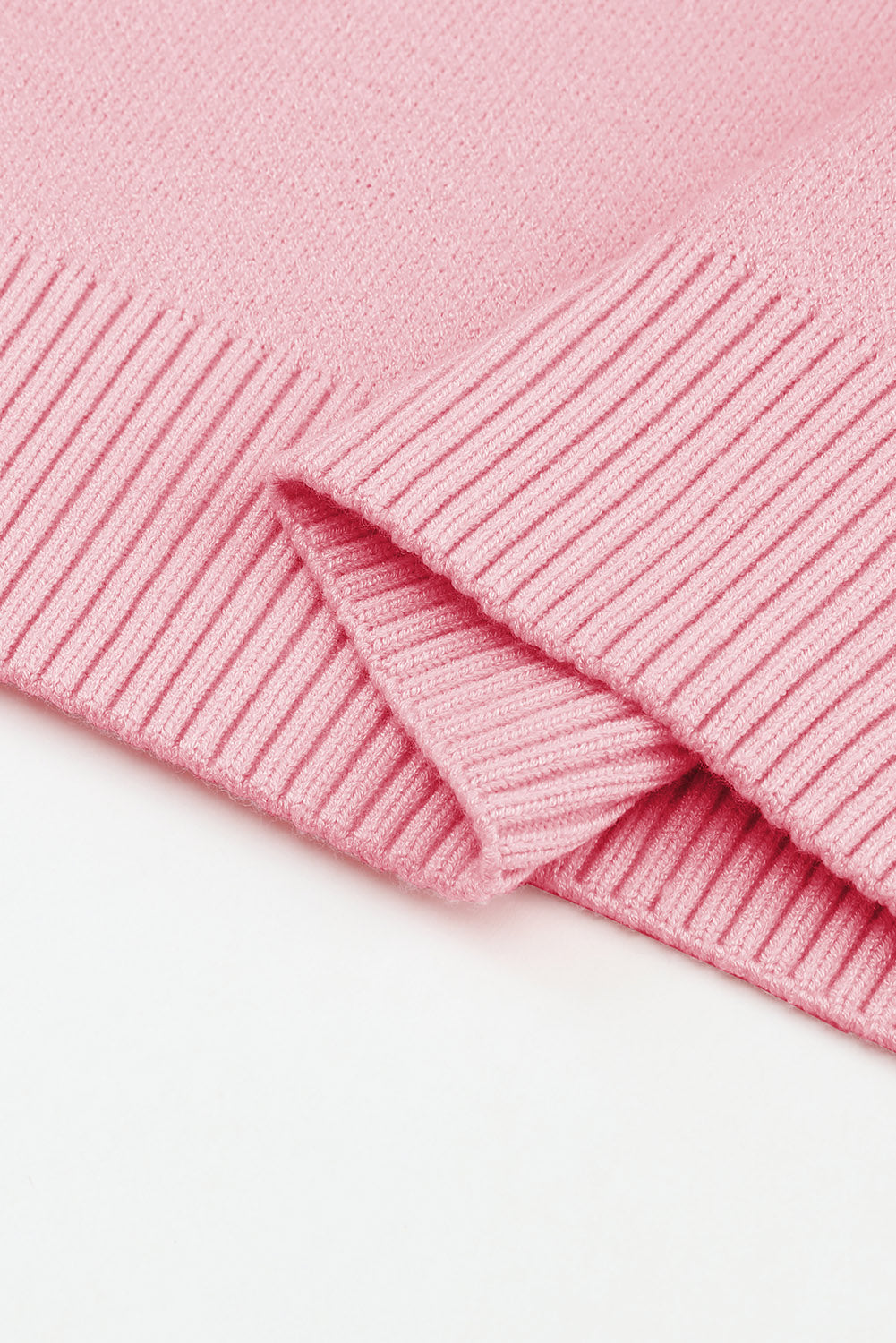 Pink Daisy Drop Shoulder Sweater