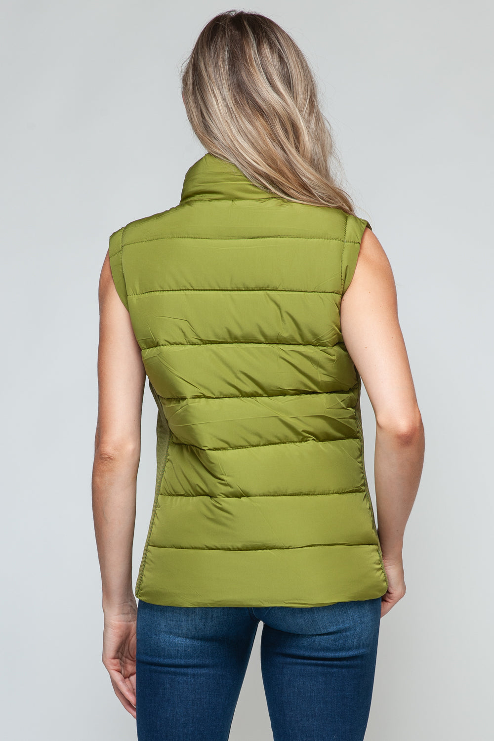 Lime Green Puffer Vest