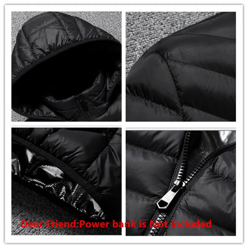 Heated Puffer Vest and Jacket