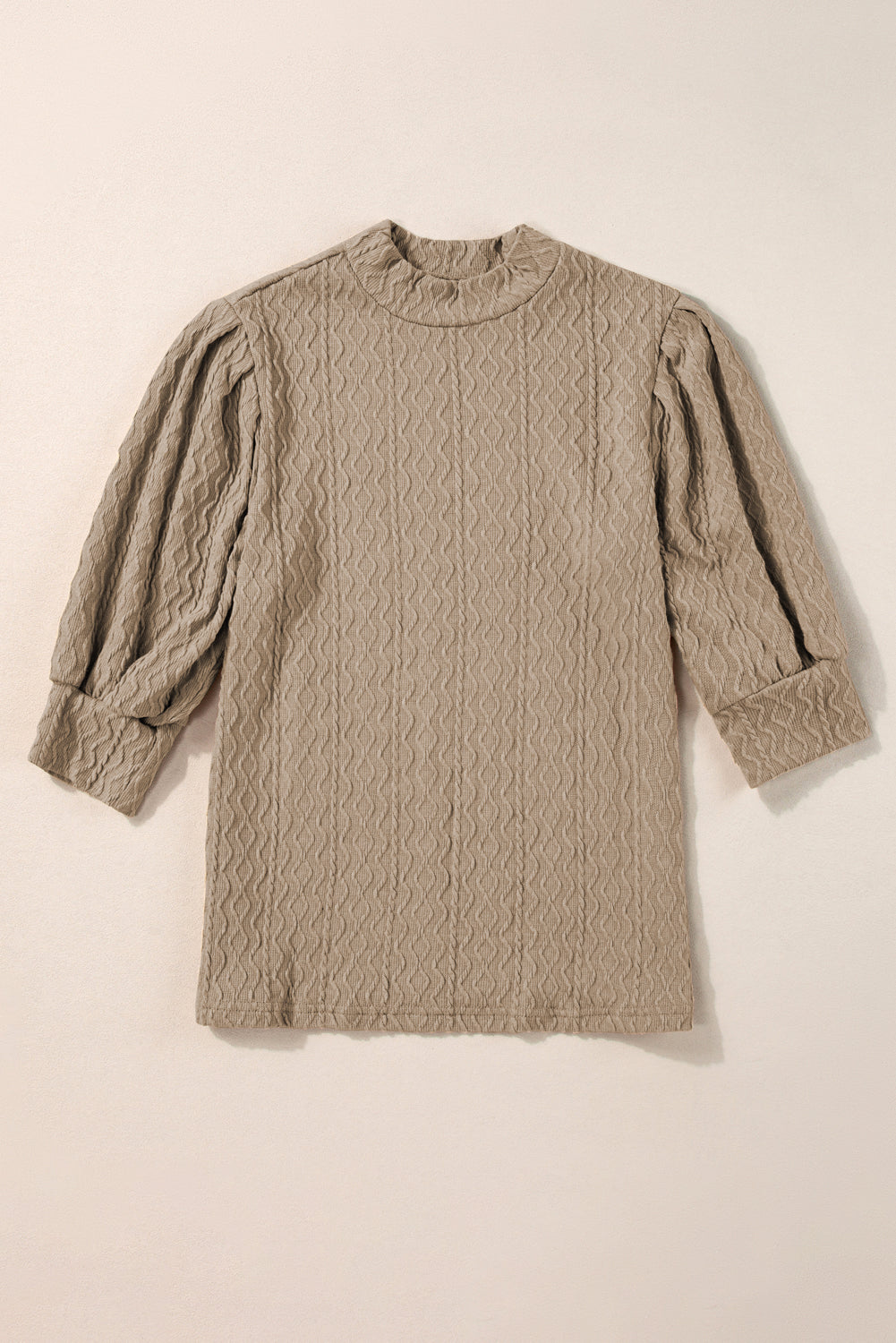 Simply Taupe Vintage Textured Top