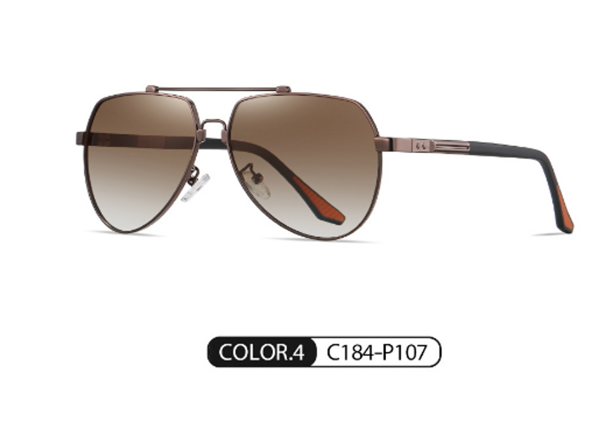 Men's Alloy Sunglasses Polarized Gradient - Bazaare Mart