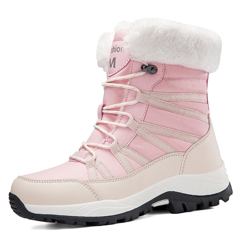 Winter Fleece-lined Non-slip Snow Boots
