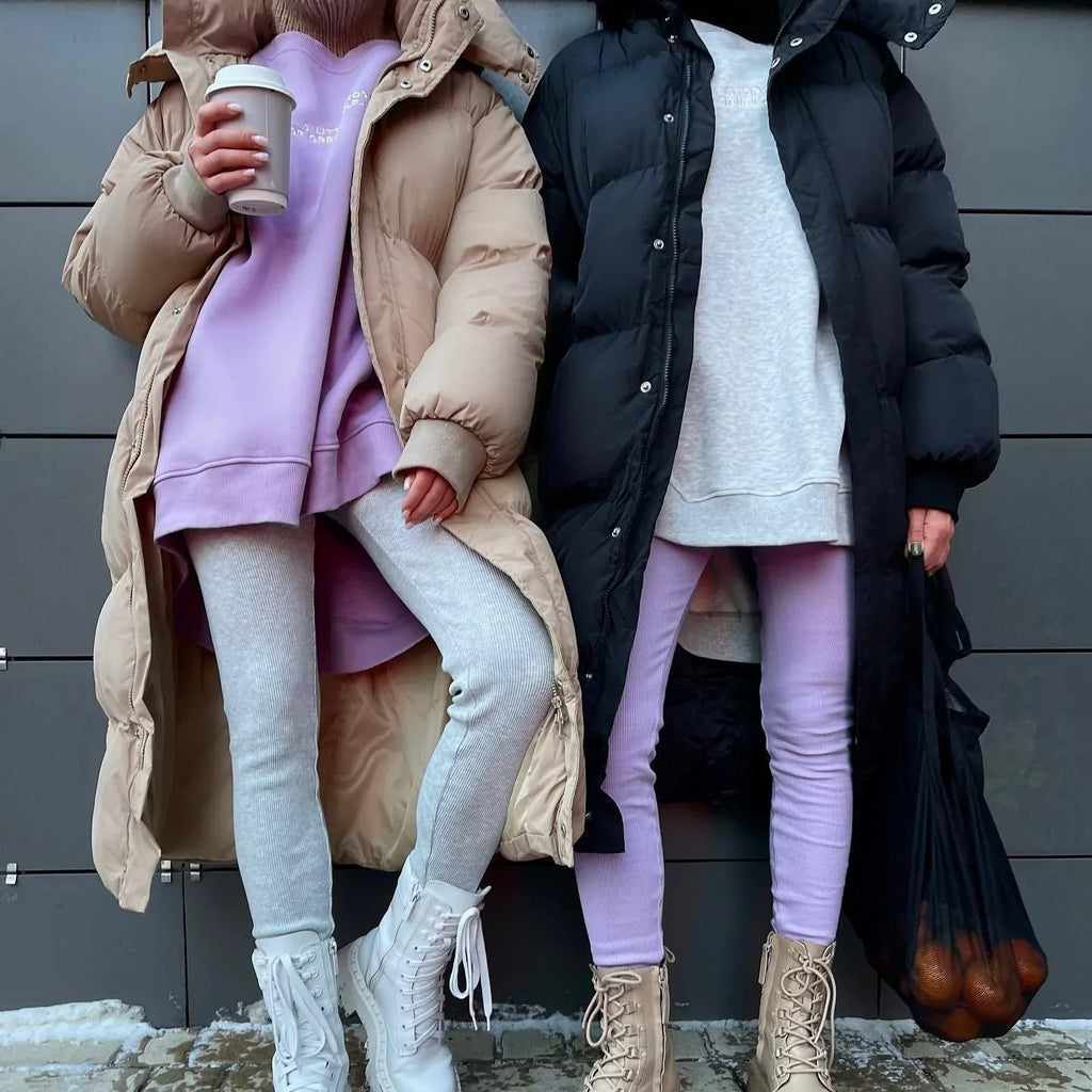 Hooded Puffer Coat Bazaare Mart Hooded Puffer Coat