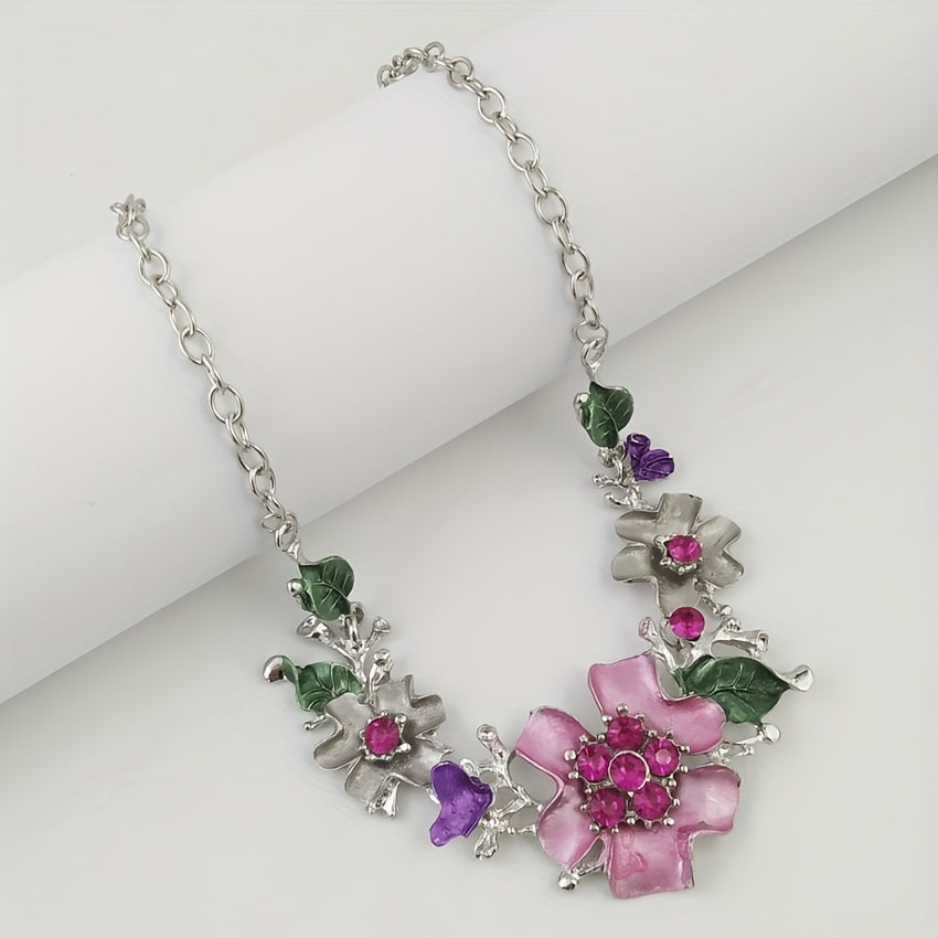 3pcs Vintage Floral Statement Jewelry