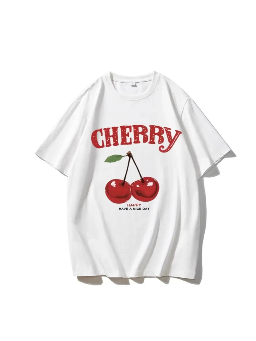 Trendy Cherry Graphic T-Shirt Bazaare Mart Cherry T-Shirt