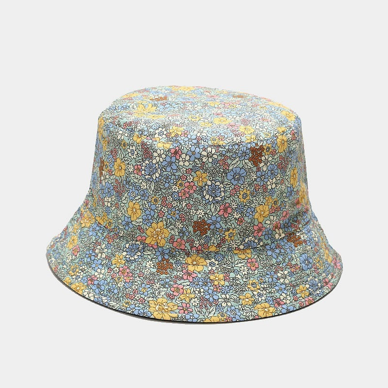 Women's Reversible Floral Bucket Hat