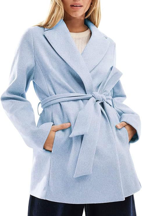 Belted Wrap Pea Coat