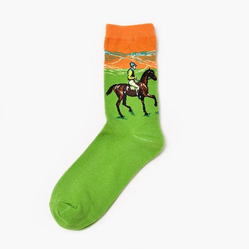 Famous Paintings Socks I Bazaare Mart Art Socks