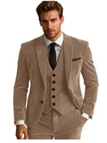 Formal 3 Piece Velvet Suit QWE--7 Bazaare Mart 3pc Men's Suit