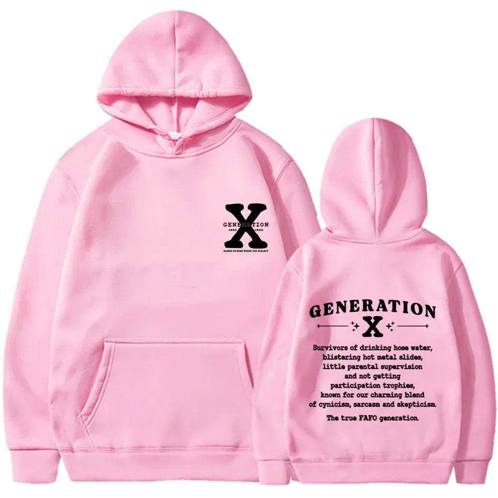 Funny Gen X Hoodie Bazaare Mart Gen X Hoodie